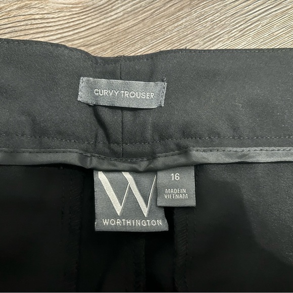 3 pairs of Worthington black dress pants - Picture 3 of 3